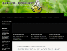 Tablet Screenshot of butterfly-photo.com